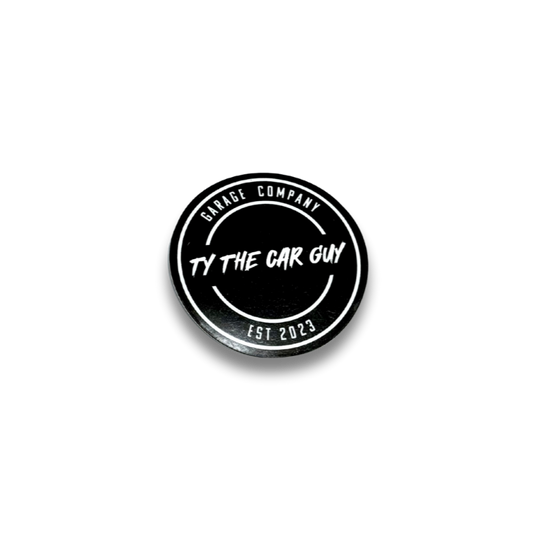 Ty The Car Guy Garage Co. Sticker